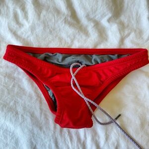 Jolyn Bikini Bottom Cherry Red "Midl" Small